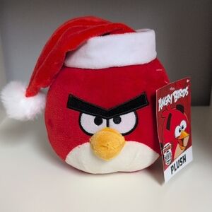♥️NEW♥️ Angry Birds Christmas 5" Plush